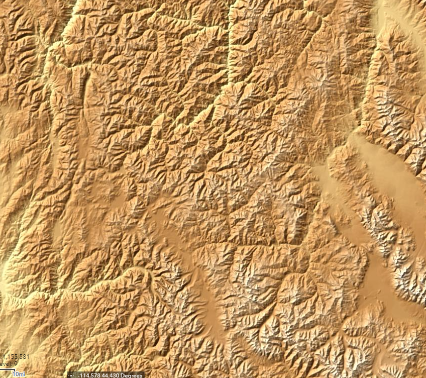 Rockies Elevation Image